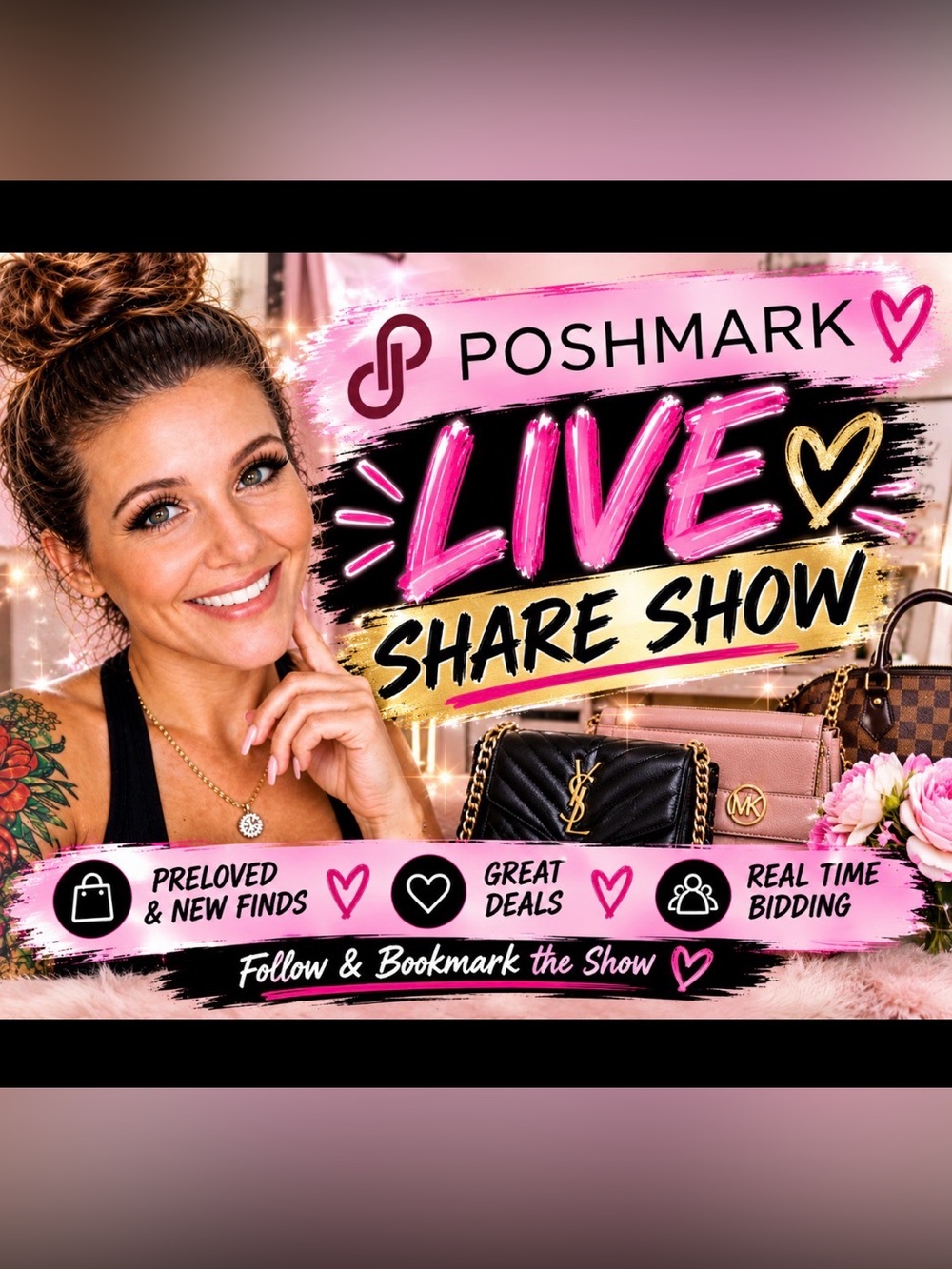SHARE SHOW! No clothes or shoes!